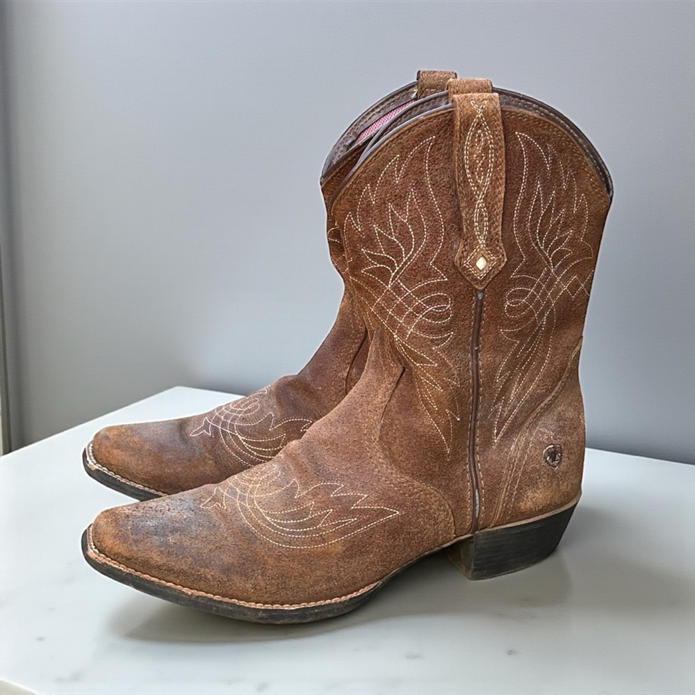 Ariat Brown Heeled Boots